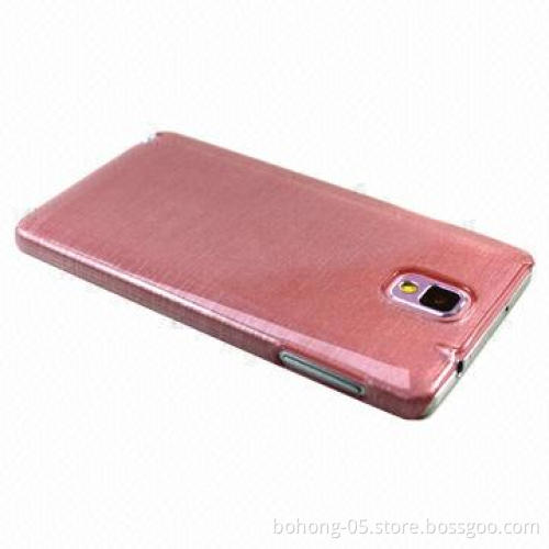 Molded Grains PC Cases for Samsung Galaxy Note 3, UV Painting, Customers' Colors Acceptable